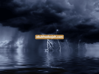 lightning clouds