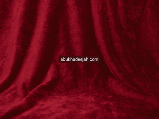 red curtain