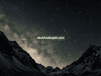 mountain moon night
